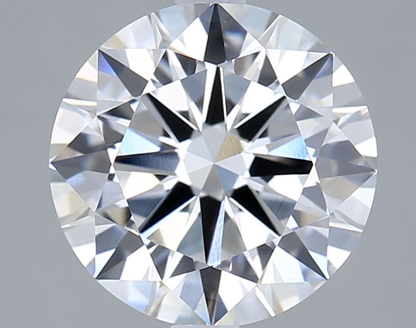 Lab-Grown Round Diamond - 3.0 Carats, E Color, VVS2 Clarity - Certified by IGI - Report Number: LG686503870