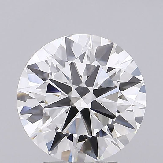 Lab-Grown Heart Diamond - 3.46 Carats, Fancy Vivid Green Color, VS2 Clarity - Certified by IGI - Report Number: 631468308
