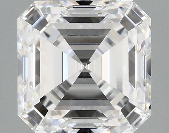Lab-Grown Asscher Diamond - 2.58 Carats, D Color, VVS2 Clarity - Certified by IGI - Report Number: LG712555119