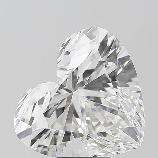 Lab-Grown Heart Diamond - 6.04 Carats, E Color, VVS2 Clarity - Certified by IGI - Report Number: LG700541159