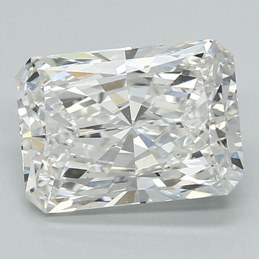 Lab-Grown Radiant Diamond - 3.08 Carats, F Color, VS2 Clarity - Certified by IGI - Report Number: LG712587051