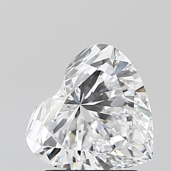 Lab-Grown Heart Diamond - 1.52 Carats, D Color, VVS2 Clarity - Certified by IGI - Report Number: LG629468816