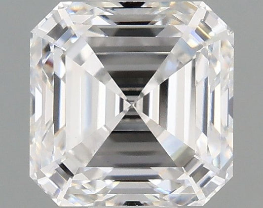 Lab-Grown Asscher Diamond - 1.07 Carats, E Color, VS1 Clarity - Certified by IGI - Report Number: LG680573310