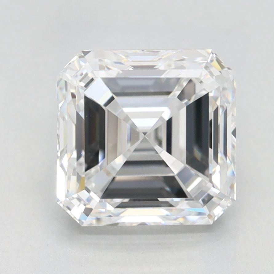 Lab-Grown Asscher Diamond - 2.1 Carats, D Color, VVS2 Clarity - Certified by GIA - Report Number: 6491389134