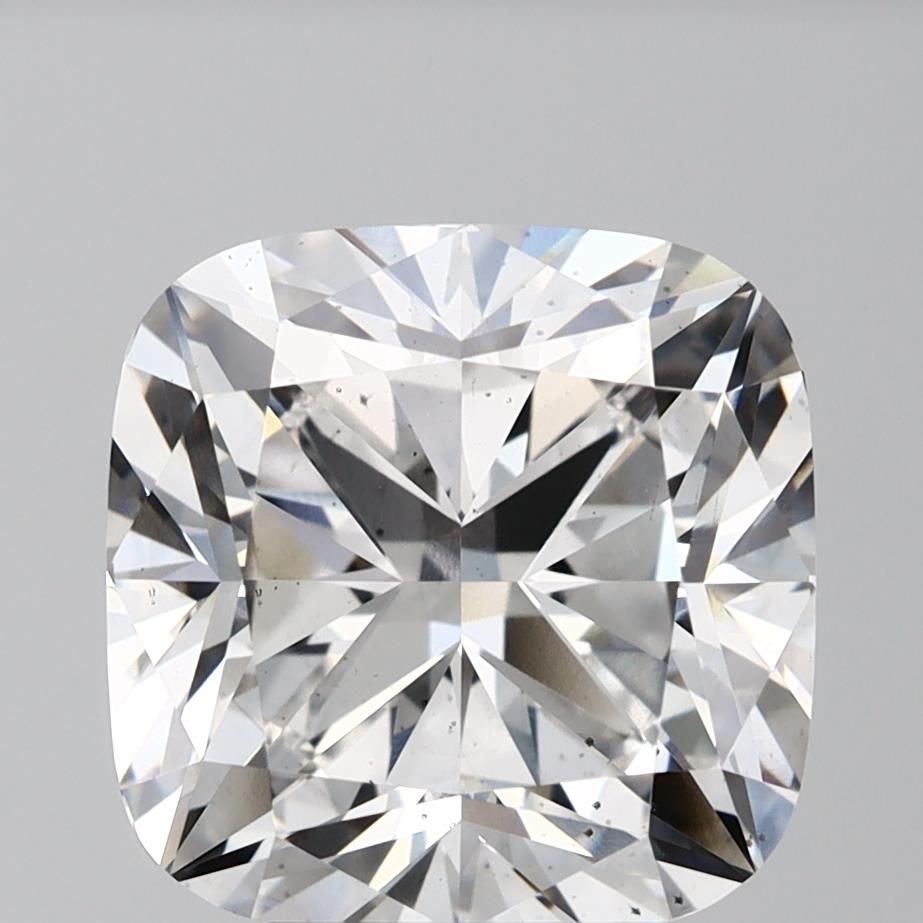 Lab-Grown Cushion Diamond - 6.03 Carats, F Color, VS2 Clarity - Certified by IGI - Report Number: LG589312201