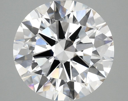 Lab-Grown Round Diamond - 4.09 Carats, F Color, VVS2 Clarity - Certified by IGI - Report Number: LG696535281