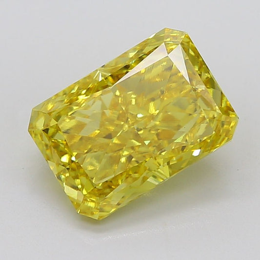 Radiant 8.44ct Fancy Vivid Yellow VS2 - Cut • IGI • LG749584444