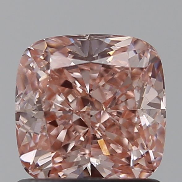 Lab-Grown Cushion Diamond - 1.09 Carats, Fancy Intense Pink Color, VS1 Clarity - Certified by IGI - Report Number: LG638446771