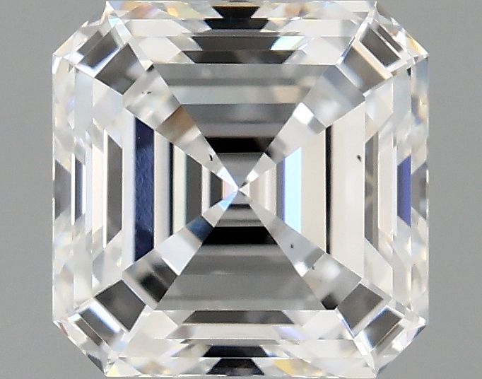 Lab-Grown Asscher Diamond - 1.1 Carats, E Color, VS2 Clarity - Certified by IGI - Report Number: LG689592061