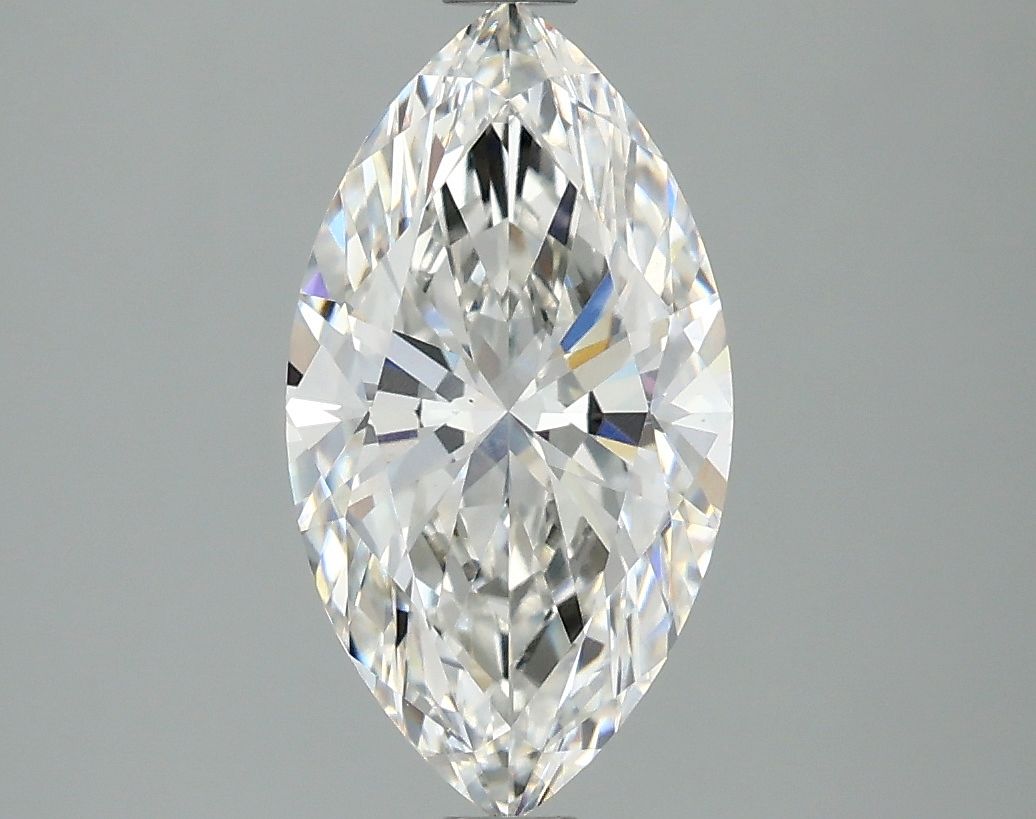 Lab-Grown Marquise Diamond - 1.95 Carats, F Color, VVS2 Clarity - Certified by IGI - Report Number: LG662481109
