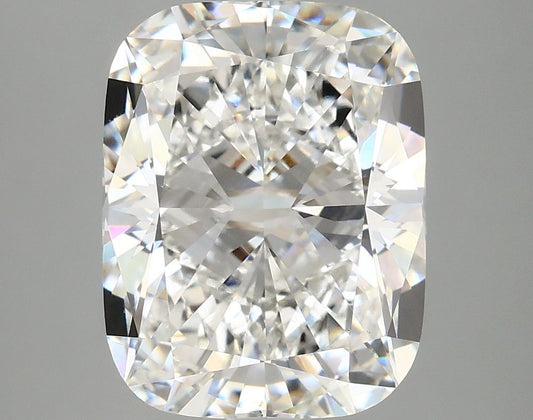 Lab-Grown Cushion Diamond - 5.01 Carats, F Color, VS1 Clarity - Certified by IGI - Report Number: LG652496087