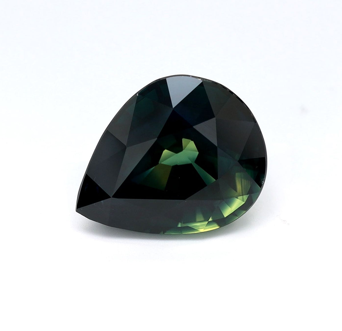 Pear 6.04ct MULTI_COLOR EC FACETED Cut • GIA • 53552