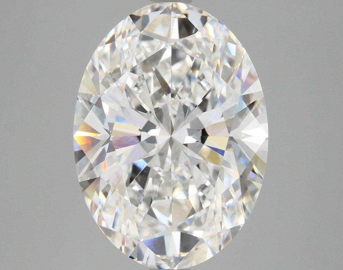 Lab-Grown Oval Diamond - 6.06 Carats, E Color, VS2 Clarity - Certified by IGI - Report Number: LG680548450