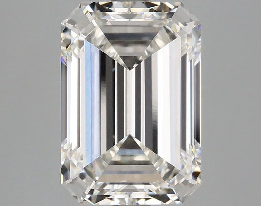 Lab-Grown Emerald Diamond - 4.01 Carats, F Color, VVS2 Clarity - Certified by IGI - Report Number: LG664405169