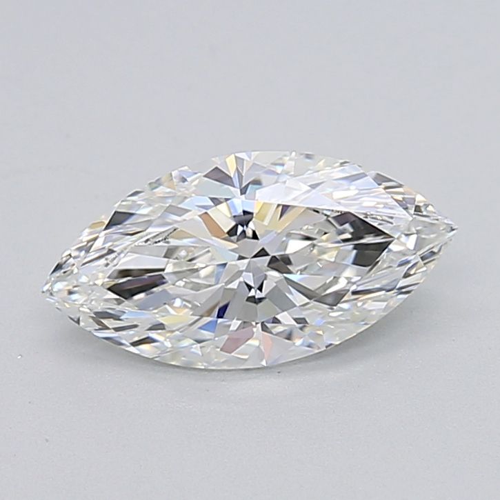 Lab-Grown Marquise Diamond - 1.0 Carats, F Color, VVS2 Clarity - Certified by IGI - Report Number: LG643441572