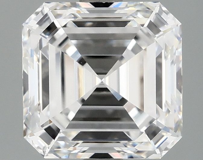 Lab-Grown Asscher Diamond - 2.59 Carats, D Color, VVS2 Clarity - Certified by IGI - Report Number: LG717557550