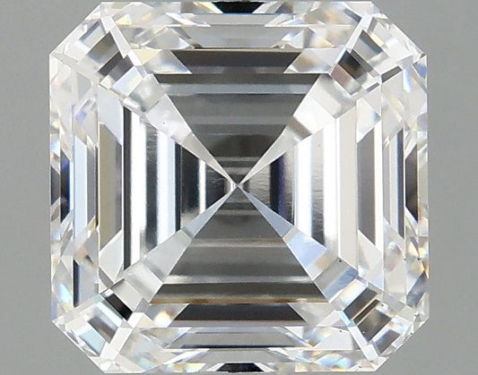 Lab-Grown Asscher Diamond - 3.08 Carats, E Color, VS1 Clarity - Certified by IGI - Report Number: LG689531558