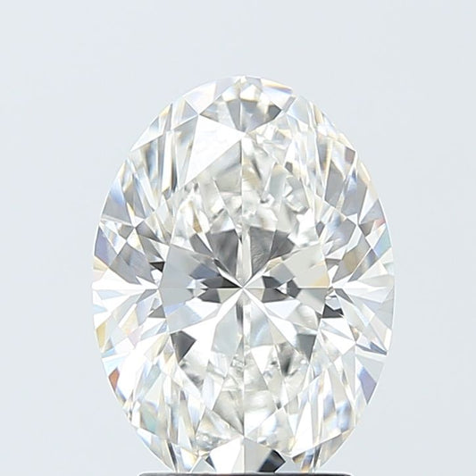 Lab-Grown Oval Diamond - 3.05 Carats, F Color, VVS2 Clarity - Certified by IGI - Report Number: LG688503286