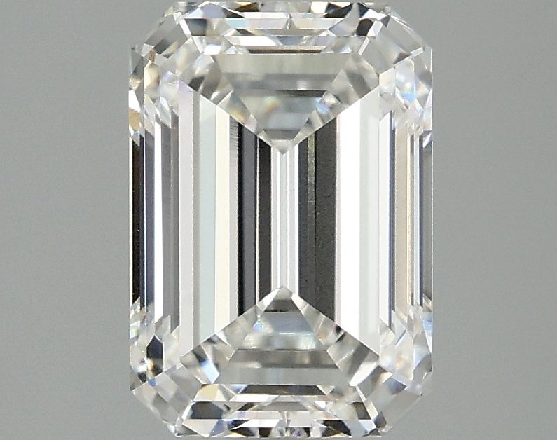 Lab-Grown Emerald Diamond - 2.58 Carats, F Color, VVS2 Clarity - Certified by IGI - Report Number: LG674553428