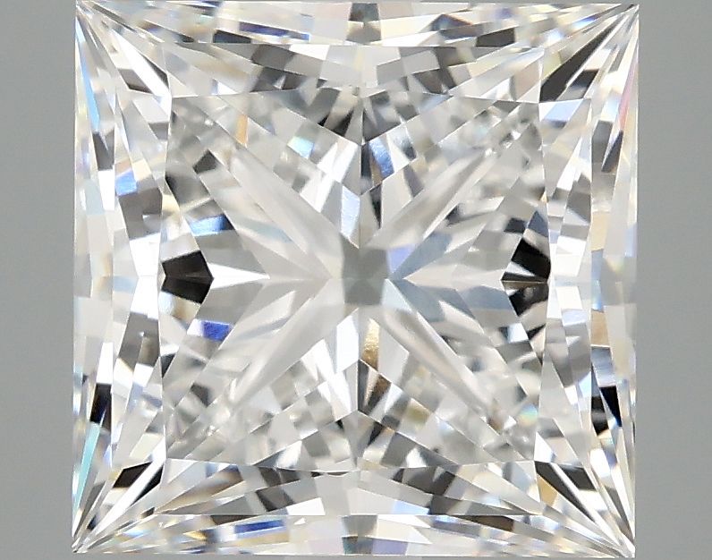 Lab-Grown Princess Diamond - 4.87 Carats, E Color, VVS2 Clarity - Certified by IGI - Report Number: LG689519962