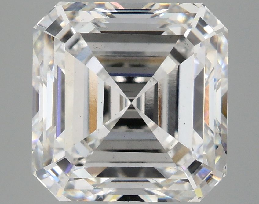 Lab-Grown Asscher Diamond - 5.19 Carats, F Color, VS2 Clarity - Certified by IGI - Report Number: LG662487059