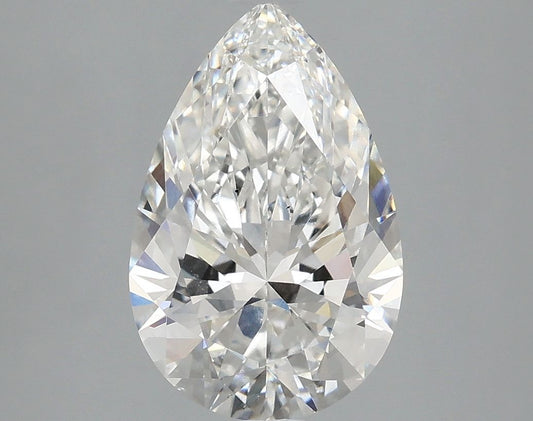 Lab-Grown Pear Diamond - 2.51 Carats, F Color, VS2 Clarity - Certified by IGI - Report Number: LG690501946