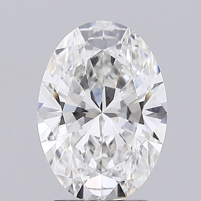 Lab-Grown Oval Diamond - 2.01 Carats, F Color, VS1 Clarity - Certified by IGI - Report Number: LG719546464