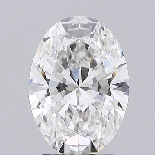 Lab-Grown Oval Diamond - 2.01 Carats, F Color, VS1 Clarity - Certified by IGI - Report Number: LG719546464