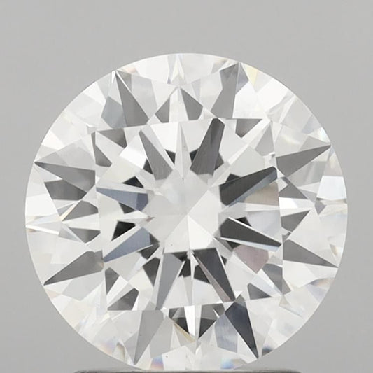 Lab-Grown Round Diamond - 2.54 Carats, F Color, VS1 Clarity - Certified by IGI - Report Number: LG693512217
