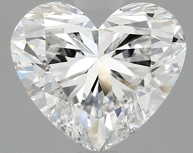 Lab-Grown Heart Diamond - 1.98 Carats, E Color, VVS2 Clarity - Certified by IGI - Report Number: LG696547933