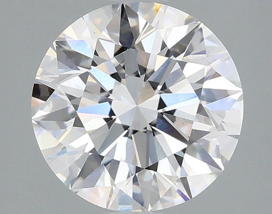Lab-Grown Round Diamond - 1.96 Carats, F Color, VVS2 Clarity - Certified by IGI - Report Number: LG645401533