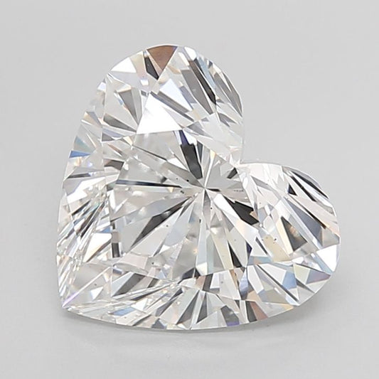 Lab-Grown Heart Diamond - 7.53 Carats, E Color, VS2 Clarity - Certified by IGI - Report Number: LG677502279