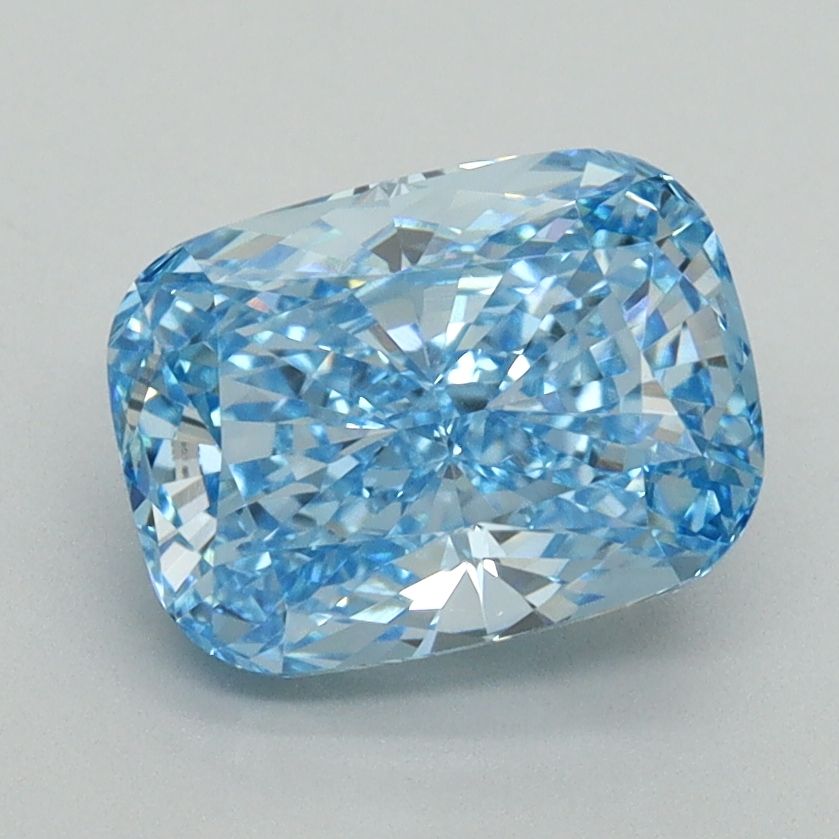 Cushion Brilliant 2.08ct Fancy Vivid Blue VVS2 - Cut • IGI • LG650407890