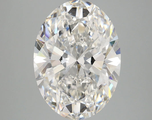 Lab-Grown Oval Diamond - 5.1 Carats, F Color, VS2 Clarity - Certified by IGI - Report Number: LG689554853