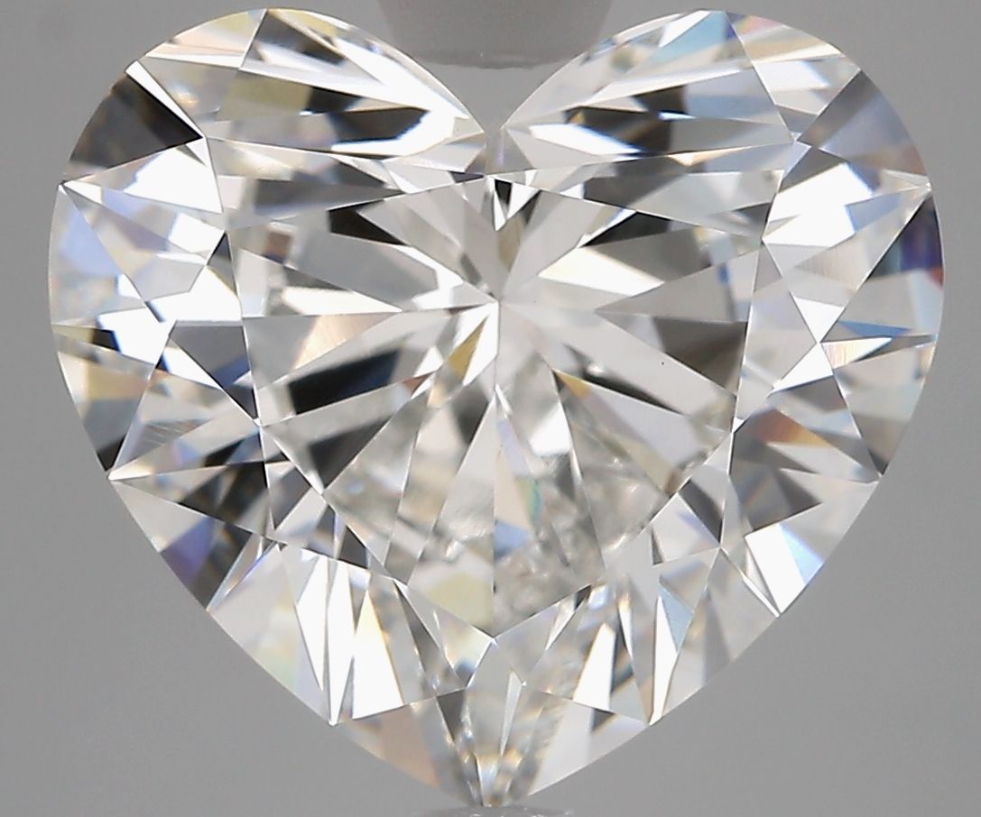 Lab-Grown Heart Diamond - 8.21 Carats, E Color, VVS2 Clarity - Certified by IGI - Report Number: LG709517407