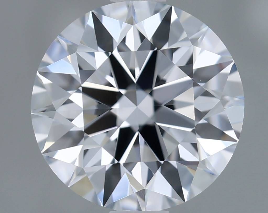 Lab-Grown Round Diamond - 1.1 Carats, F Color, VVS2 Clarity - Certified by IGI - Report Number: LG643413159