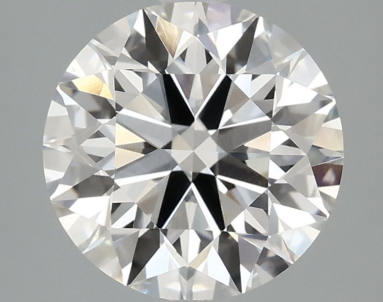 Lab-Grown Round Diamond - 2.57 Carats, F Color, VVS2 Clarity - Certified by IGI - Report Number: LG710536306