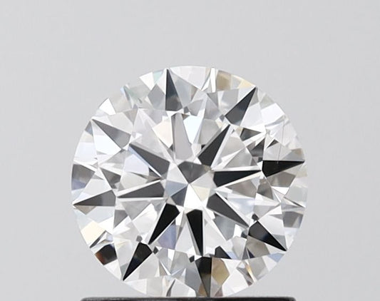 Lab-Grown Round Diamond - 1.02 Carats, D Color, VS2 Clarity - Certified by IGI - Report Number: LG696515451