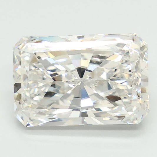 Lab-Grown Radiant Diamond - 3.52 Carats, F Color, VVS2 Clarity - Certified by IGI - Report Number: LG696502287