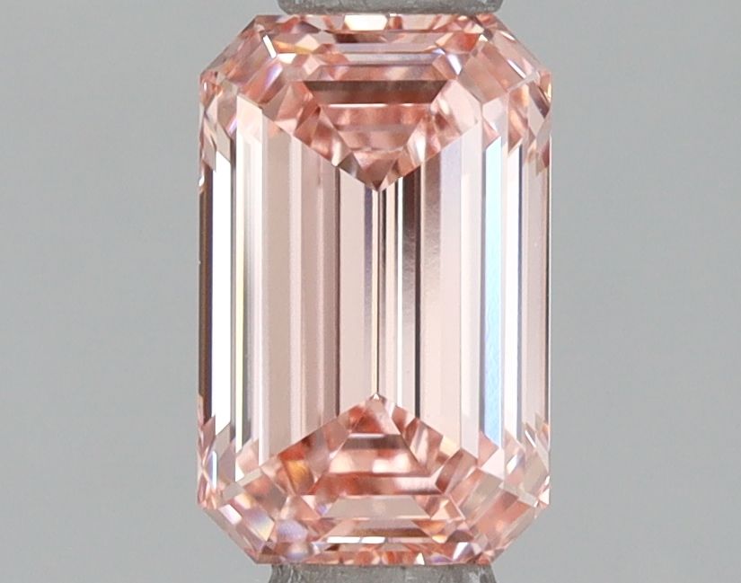 Lab-Grown Emerald Diamond - 1.04 Carats, Fancy Intense Pink Color, VVS2 Clarity - Certified by IGI - Report Number: LG658492404