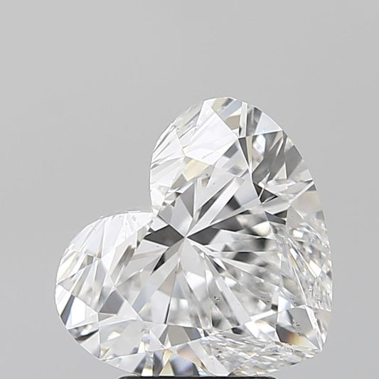 Lab-Grown Heart Diamond - 3.52 Carats, E Color, VS2 Clarity - Certified by IGI - Report Number: LG626499538