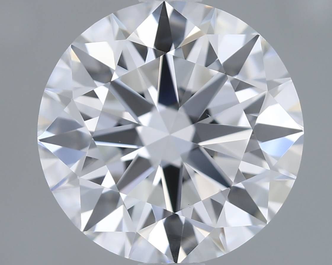 Lab-Grown Round Diamond - 1.5 Carats, D Color, VS1 Clarity - Certified by IGI - Report Number: LG643413149