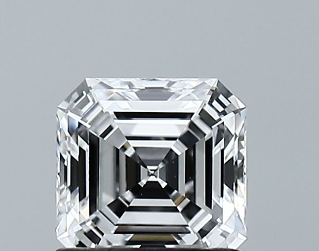 Lab-Grown Asscher Diamond - 1.01 Carats, D Color, VS1 Clarity - Certified by GIA - Report Number: 7508763748