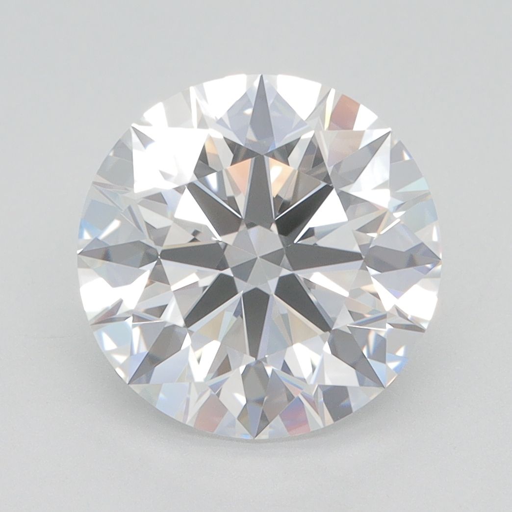 Lab-Grown Round Diamond - 3.59 Carats, E Color, VVS2 Clarity - Certified by GIA - Report Number: 2484976381