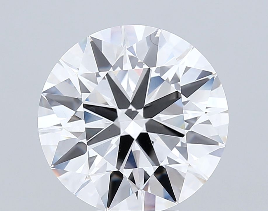 Lab-Grown Round Diamond - 8.34 Carats, F Color, VS1 Clarity - Certified by IGI - Report Number: LG678574127