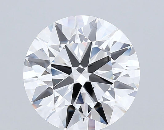 Lab-Grown Round Diamond - 8.34 Carats, F Color, VS1 Clarity - Certified by IGI - Report Number: LG678574127