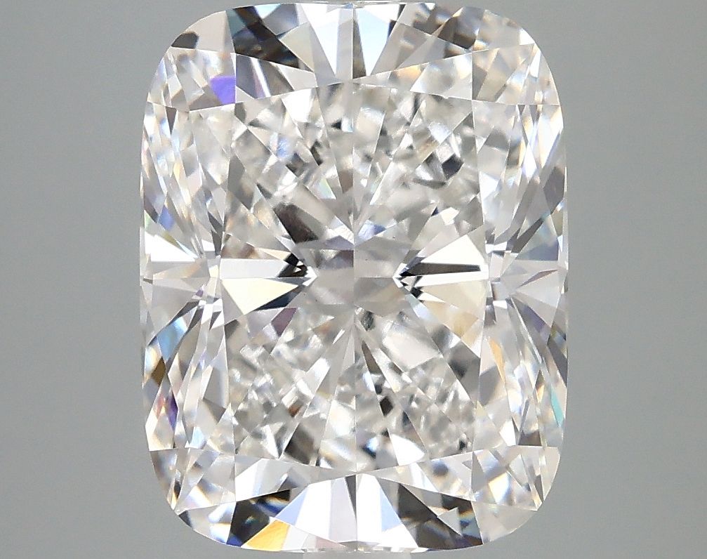 Lab-Grown Cushion Diamond - 5.05 Carats, F Color, VS1 Clarity - Certified by IGI - Report Number: LG651489193