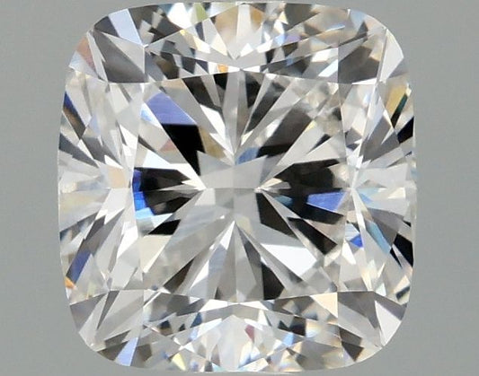 Lab-Grown Cushion Diamond - 1.96 Carats, F Color, VVS2 Clarity - Certified by IGI - Report Number: LG651453511