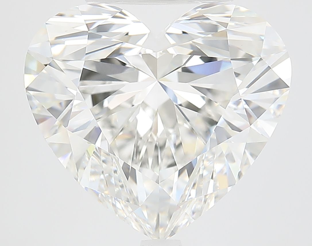 Lab-Grown Heart Diamond - 8.09 Carats, E Color, VVS2 Clarity - Certified by IGI - Report Number: LG657467590