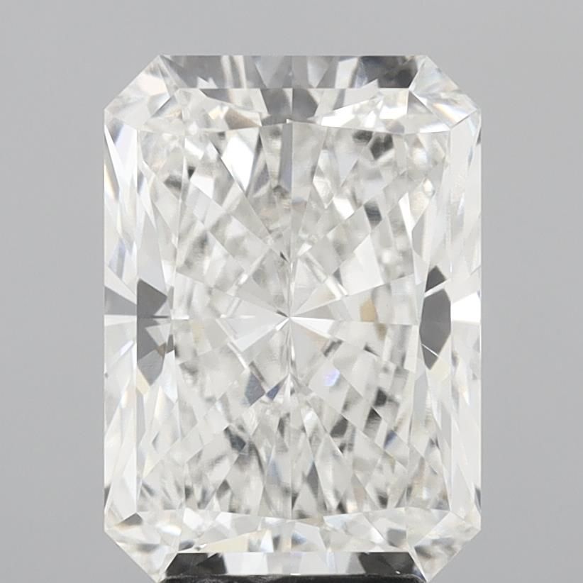 Lab-Grown Radiant Diamond - 4.03 Carats, F Color, VVS2 Clarity - Certified by IGI - Report Number: LG712503634